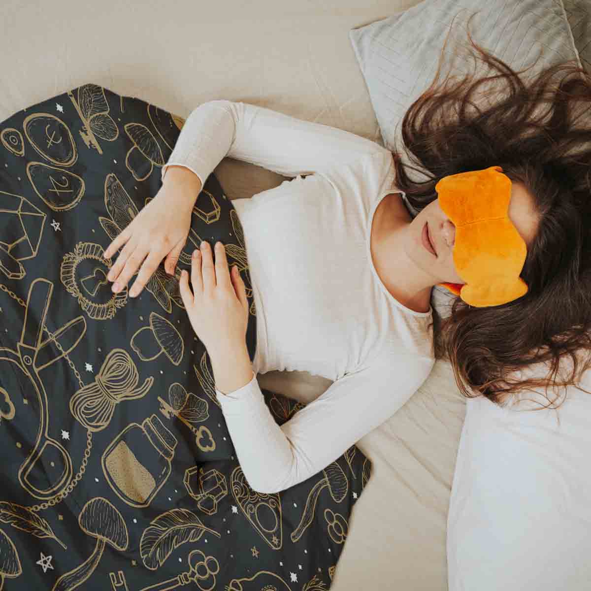 Coperta terapeutica originale - Rivestimento in cotone nero Zauber