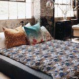 Coperte terapeutiche con rivestimento in cotone con fiori