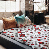 Therapy blanket bedding set mixed love