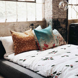 Set de ropa de cama con manta terapéutica blanco muérdago