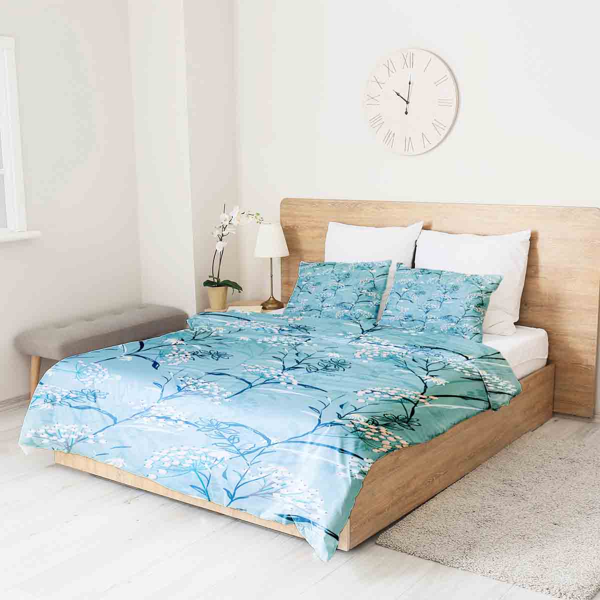 Coperta terapeutica originale - Rivestimento in cotone fiori di primavera