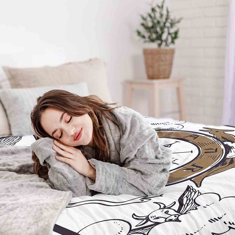 Therapy Blanket Bedding Set Wheel of Fortune