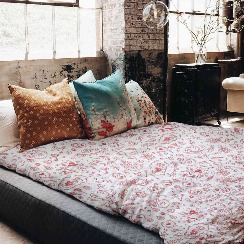 Therapy Blanket Bedding Set Be my Valentine