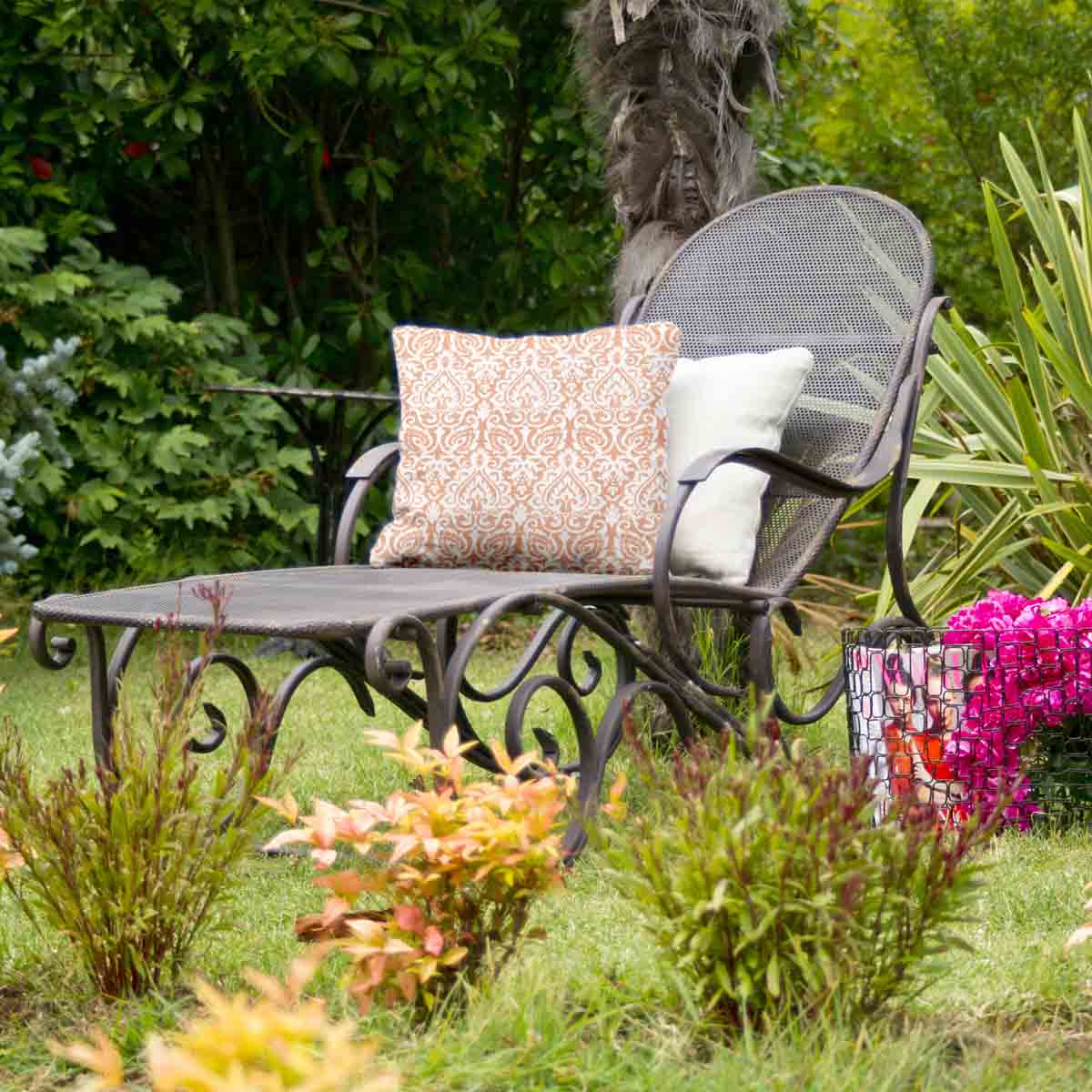 Gezondheidskussen Boho Oranje