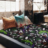 Therapy blanket and bedding set, colorful joker.