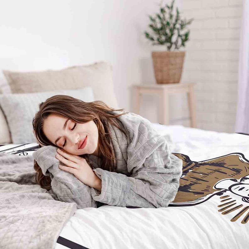 Set di biancheria da letto con coperta terapeutica The Hanged Man