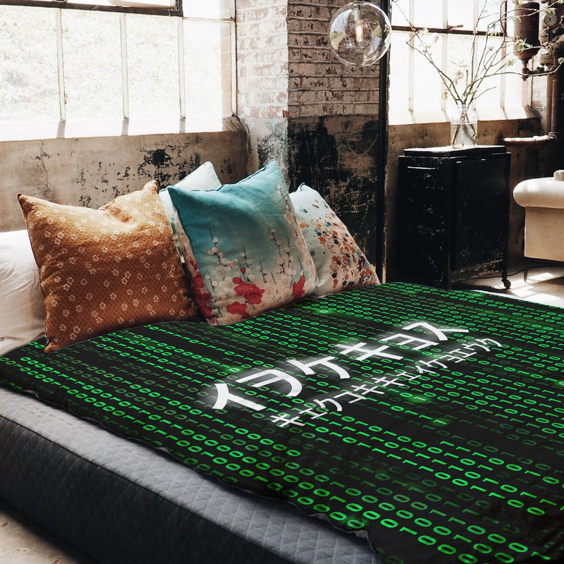 Therapy Blanket Bedding Set Green The Matrix