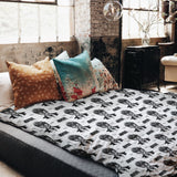 Therapy blankets bedding set Joker black and white