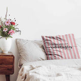 Health pillow striped Valentine's Day