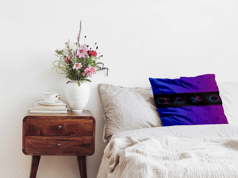 Cuscino sanitario viola con forme