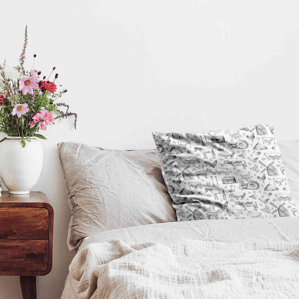 Cuscino sanitario grigio fattoria