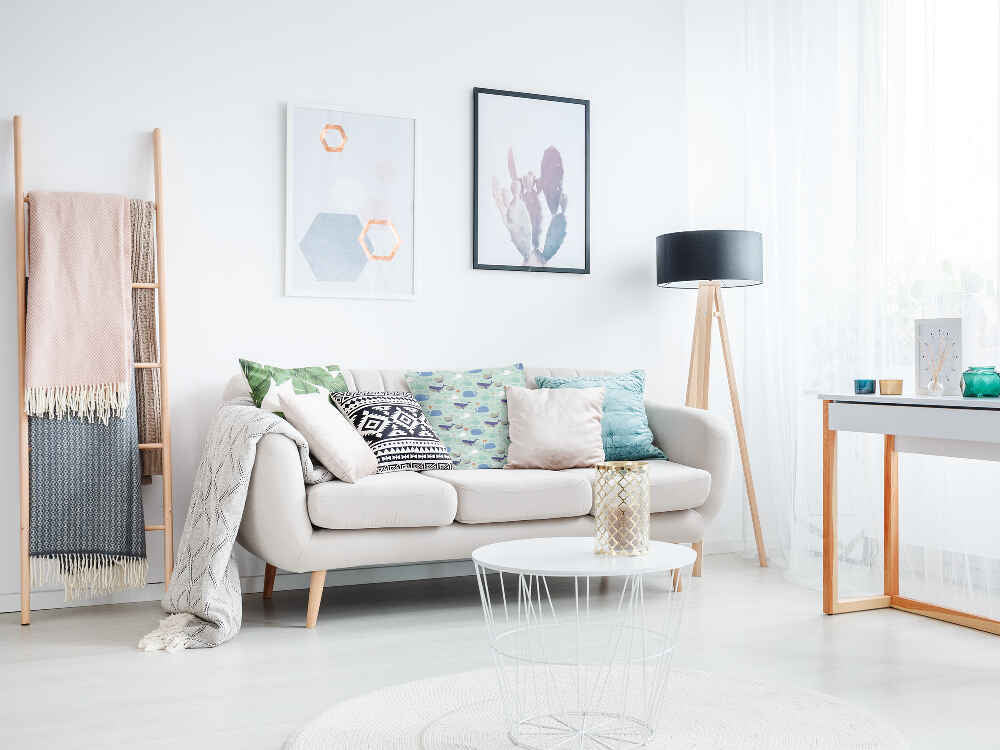 Cuscino salute verde con balene