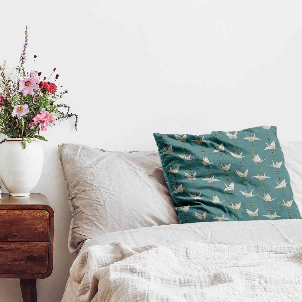 Gezondheidskussen Origami Zwaan