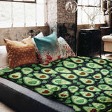 Therapy Blanket Bedding Set Green Avocados