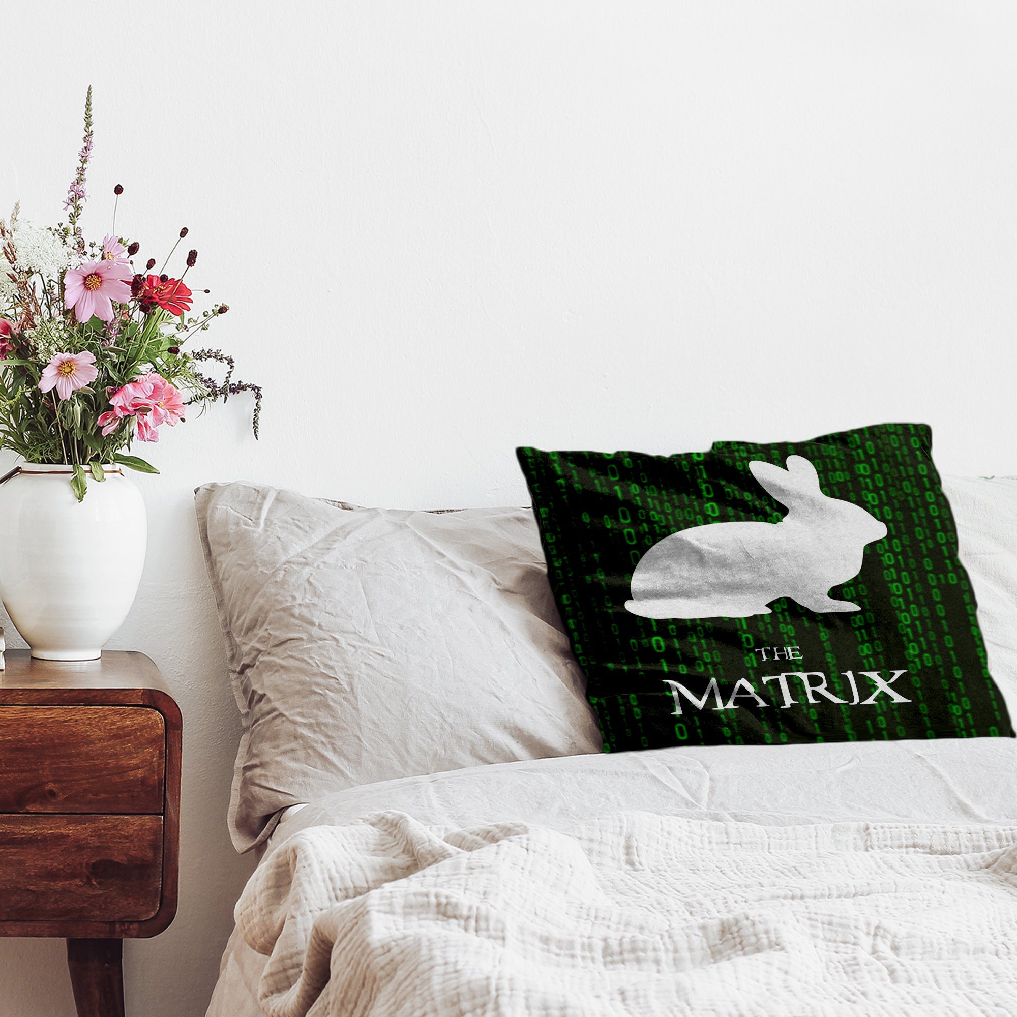 Cuscino salute Codice Matrix Verde