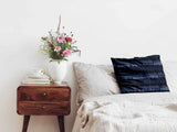 Cuscino salute onde sonore blu