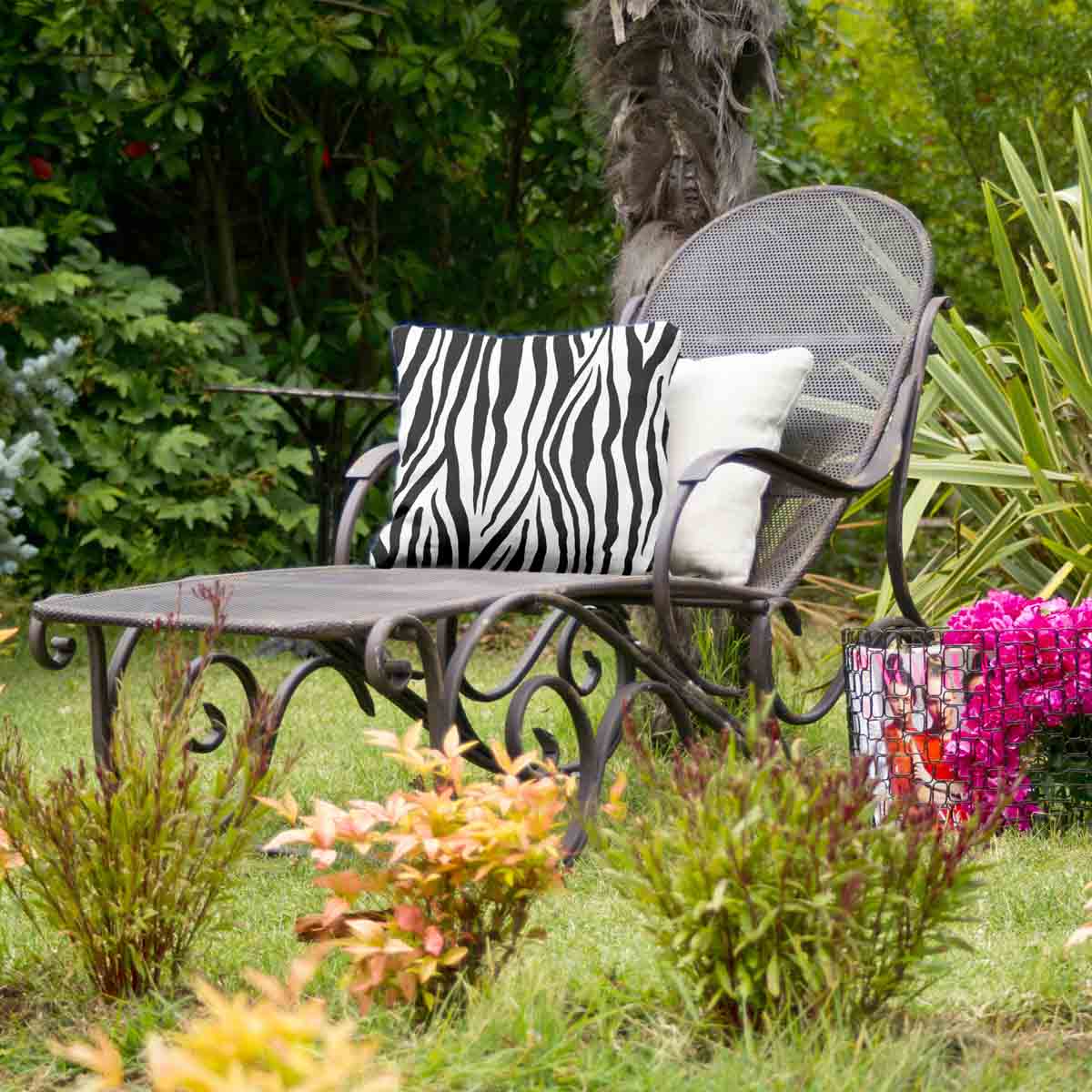 Health Pillow Zebra Print