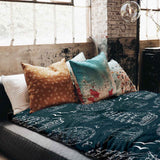 Coperte terapeutiche con rivestimento in cotone con navi
