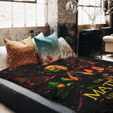 Therapy Blanket Bedding Set Brown Matrix
