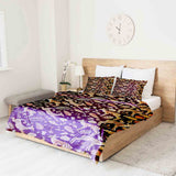 Therapy blanket bedding set brown with deer