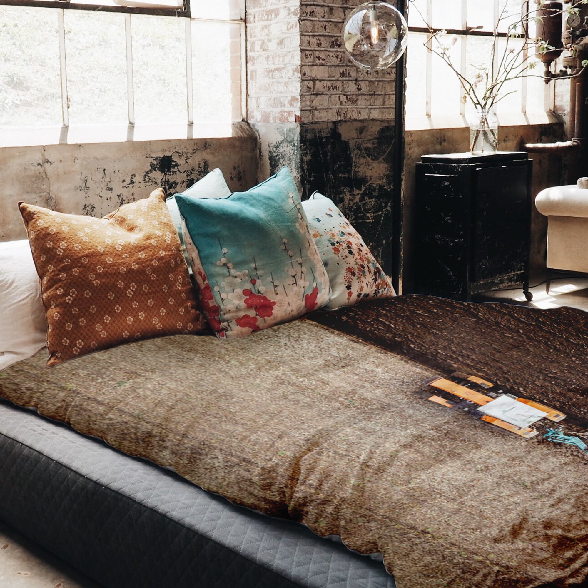 Coperta terapeutica originale - Rivestimento in cotone marrone Ackerland