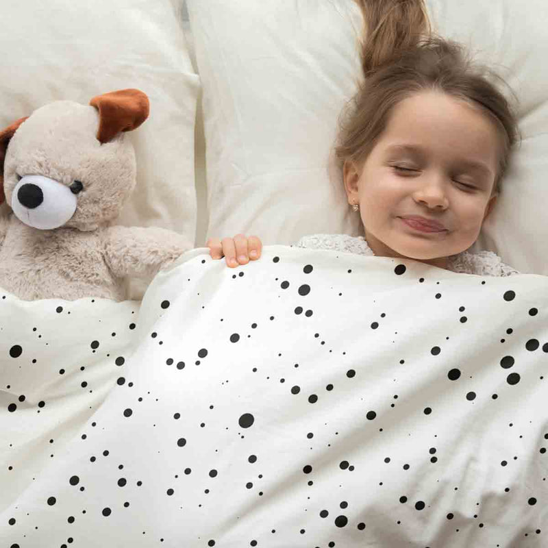 Set di biancheria da letto Therapiedecken Pünktchen e Anton