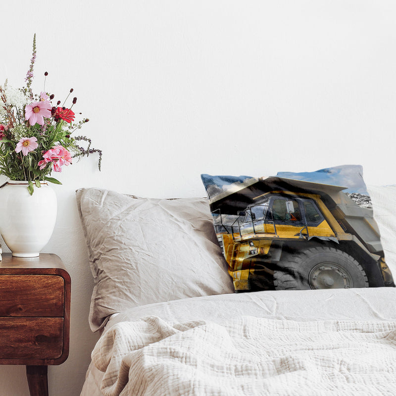 Health pillow Yellow truck