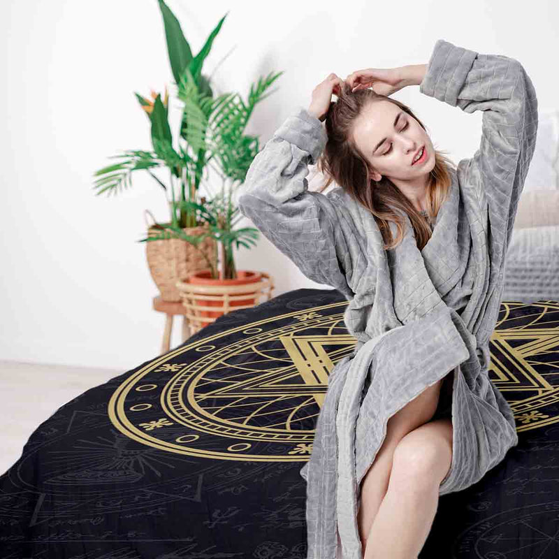 Set di biancheria da letto con coperta terapeutica Stella Bussola