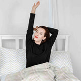 Set di biancheria da letto con coperta terapeutica a forma di V dorata