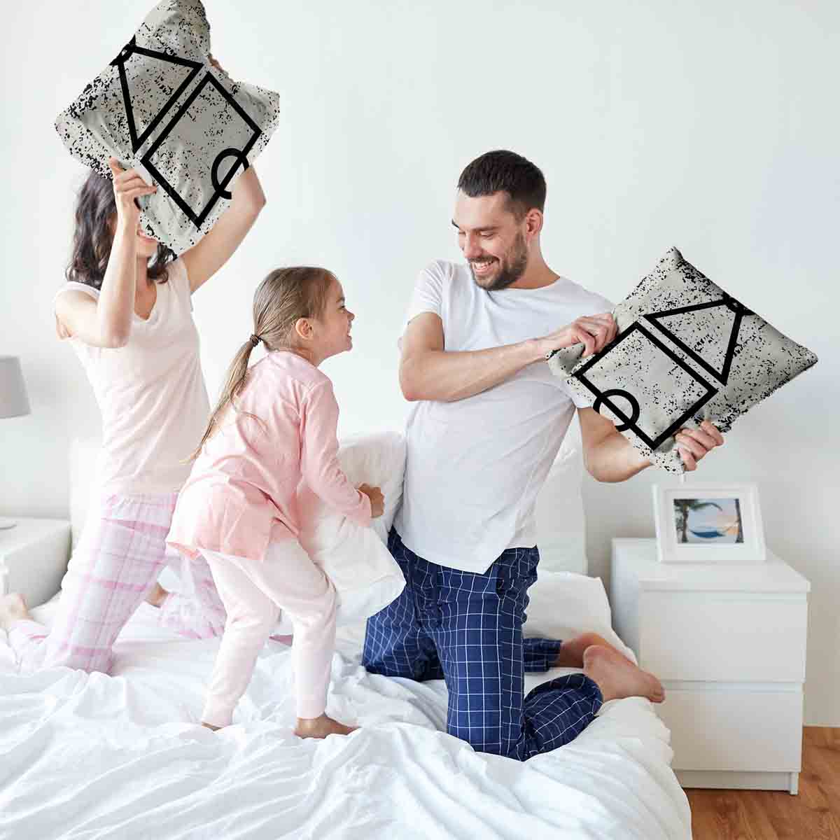 Cuscino sanitario bianco forme Dalgona