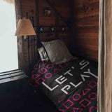 Therapie dekens katoenen hoes Let's Play