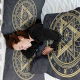 Set di biancheria da letto con coperta terapeutica Stella Bussola