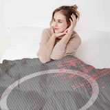 Juego de ropa de cama con manta terapéutica inicio del juego