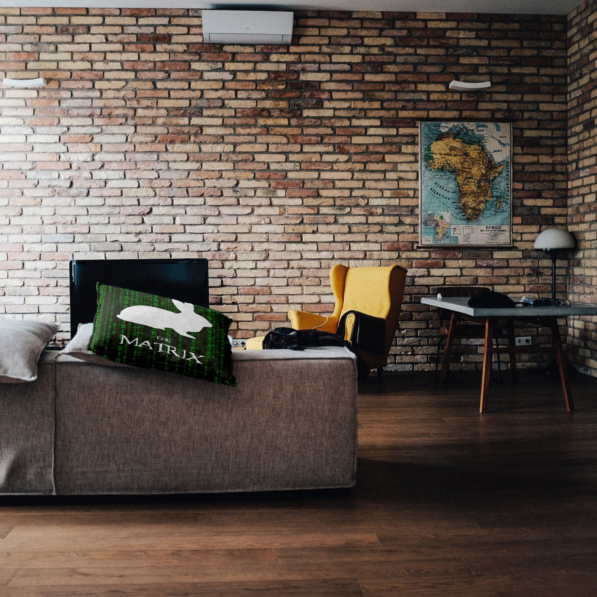 Cuscino salute Codice Matrix Verde