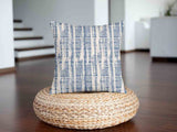 Almohada de salud con patrón azul