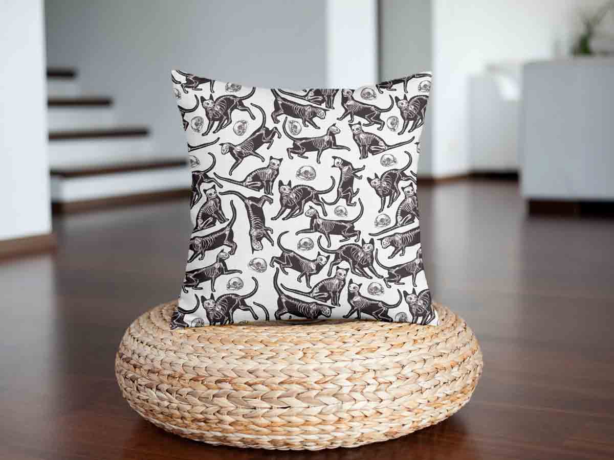 Health Pillow Halloween Cat