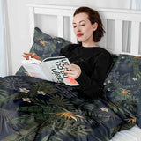 Set de ropa de cama con manta terapéutica Selva tropical