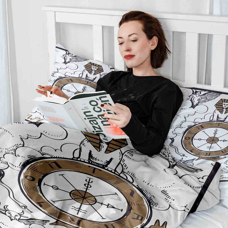 Therapy Blanket Bedding Set Wheel of Fortune