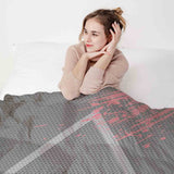 Set di biancheria da letto con coperta terapeutica nero Games