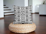 Health pillows with black shapes