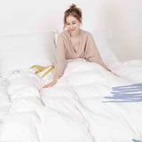 Therapy blankets and bedding set, colorful stripes