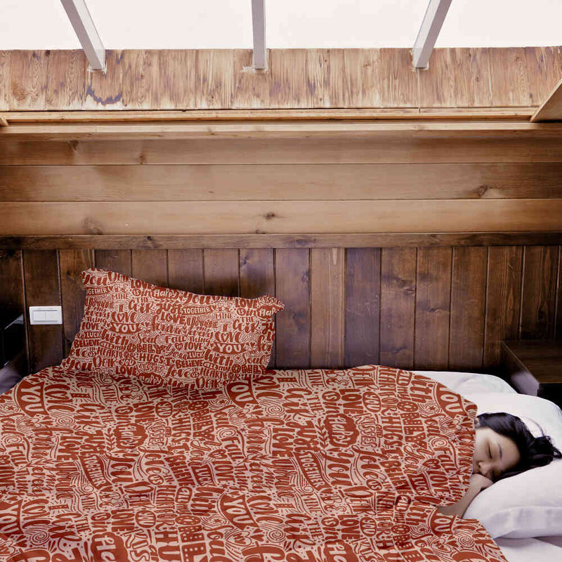 Therapy blankets bedding set Be Mine