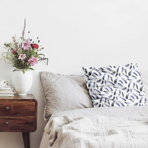 Health pillows with feathers