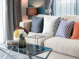 Health pillows with grey dots