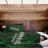 Therapy Blanket Bedding Set Green The Matrix