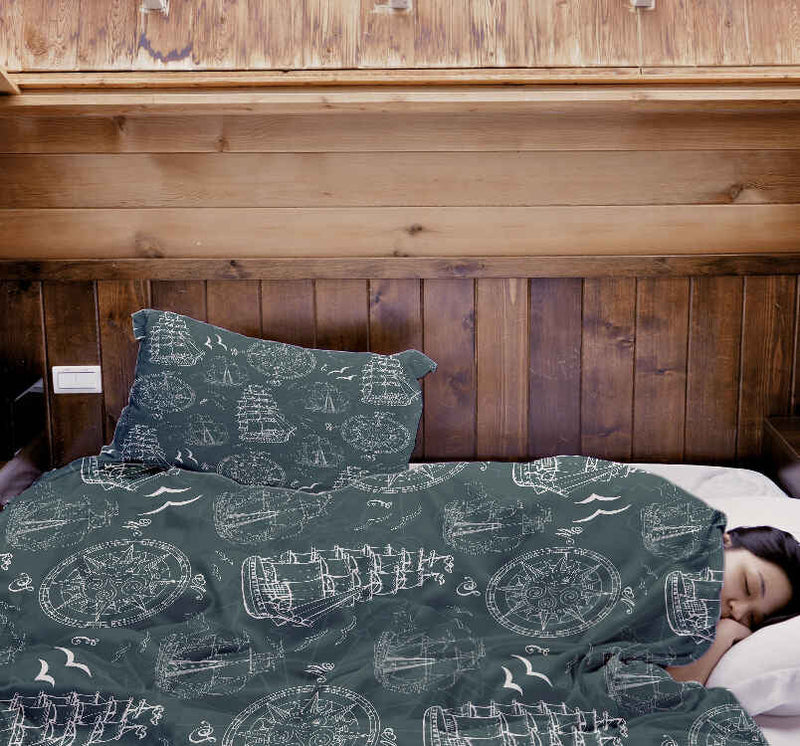 Coperte terapeutiche con rivestimento in cotone con navi