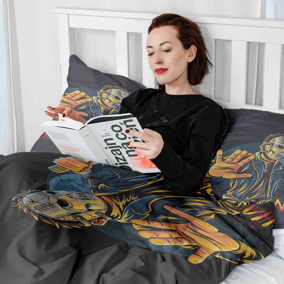 Therapy blankets bedding set Halloween 2