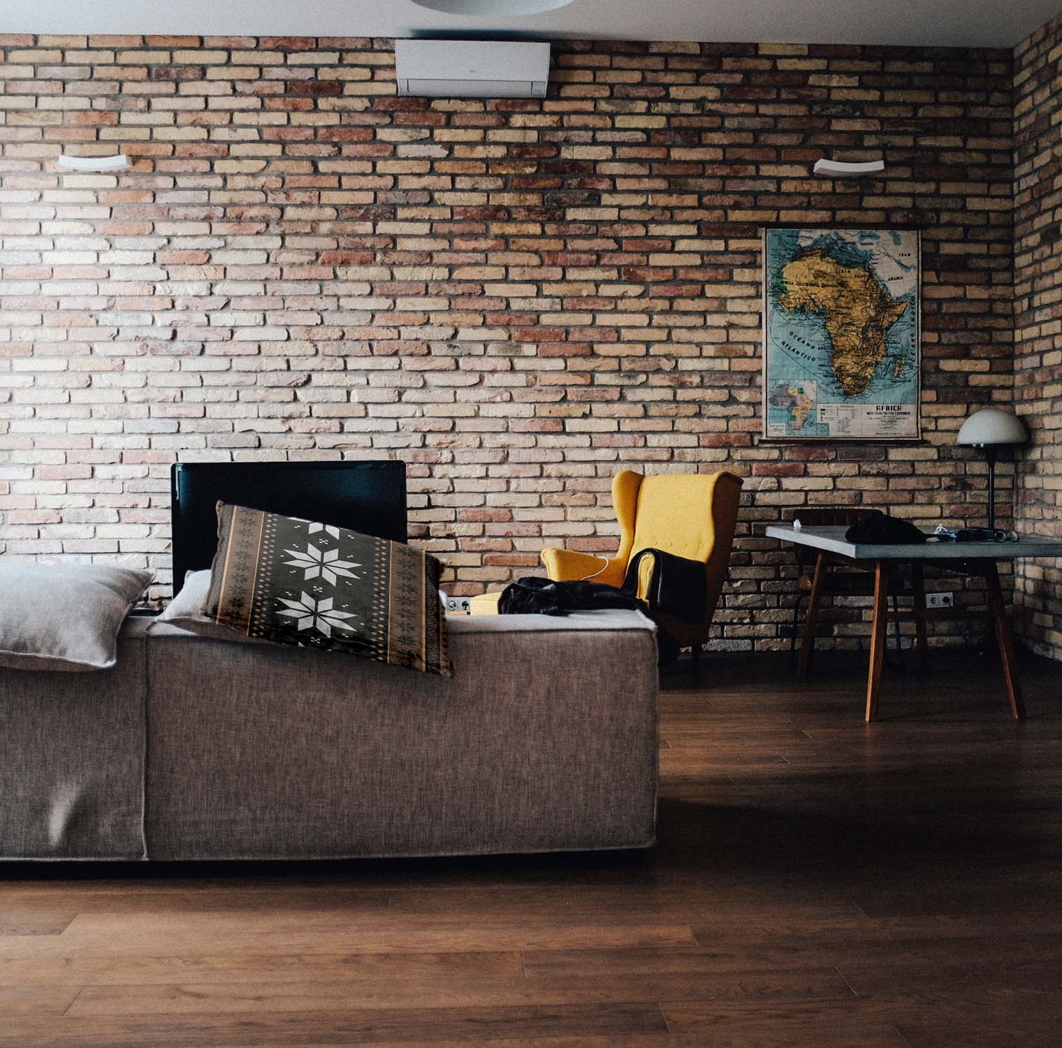 Gezondheidskussen gestreept met sterren