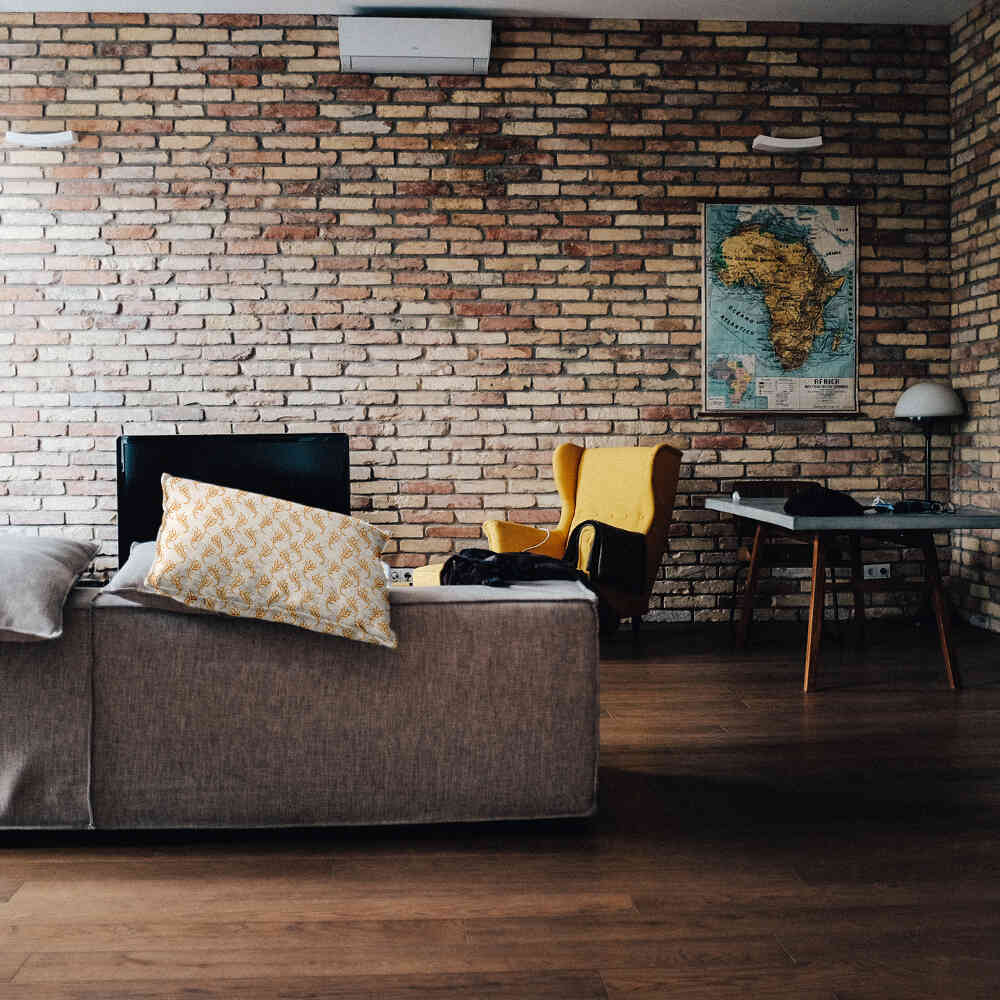 Health pillow white with yellow wheat