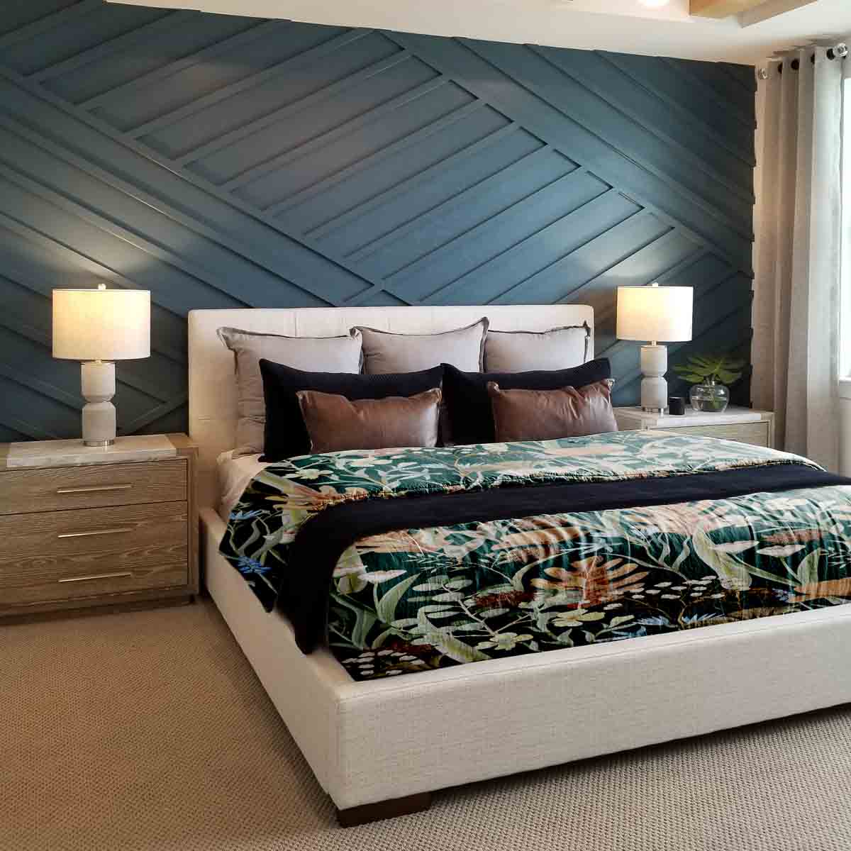 Originele therapiedeken - katoenen hoes herfstweide